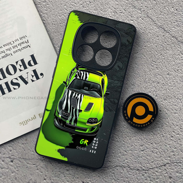Redmi Note 14 Pro Plus 5G - Trish Art - Premium Printed Glass soft Bumper Shock Proof Case
