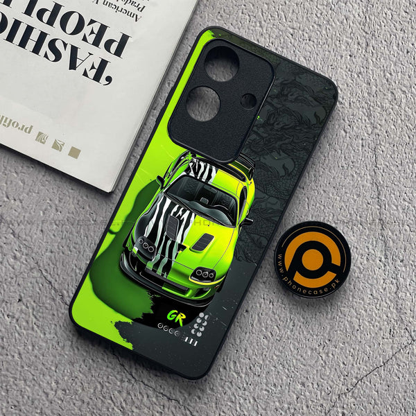 Realme Note 60x - Trish Art - Premium Metal  Printed soft Bumper shock Proof Case