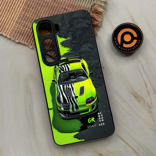 Vivo Y400 - Trish Art - Premium Metal Printed soft Bumper shock Proof Case