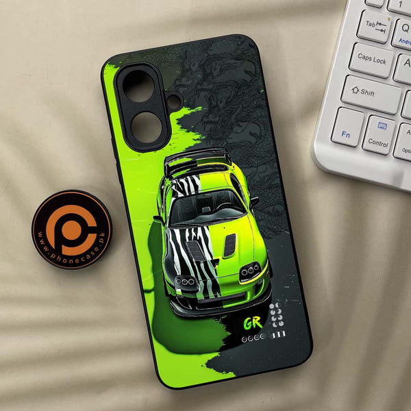 Tecno Spark Go 2 - Trish Art - Premium Metal Printed soft Bumper Shock Proof Case