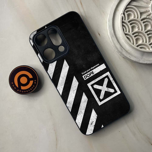 Oppo Reno 14 5G - Trust Your Dopeness - Premium Metal Printed soft Bumper shock Proof Case