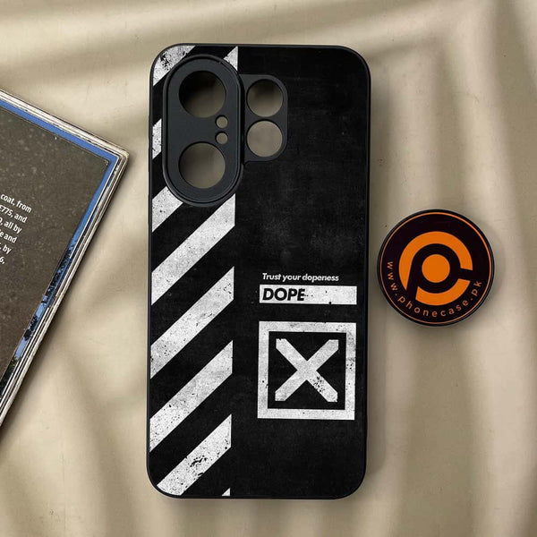 Vivo X200 FE - Trust Your Dopeness - Premium Metal Printed soft Bumper Shock Proof Case