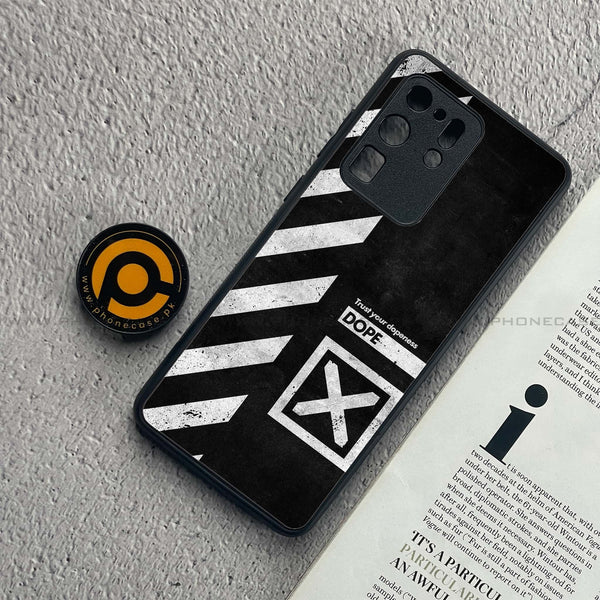 Samsung Galaxy S20 Ultra - Trust Your Dopeness - Premium Metal  Printed soft Bumper shock Proof Case