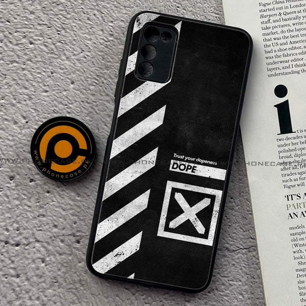 Samsung Galaxy A03s - Trust Your Dopeness - Premium Printed Metal soft Bumper shock Proof Case