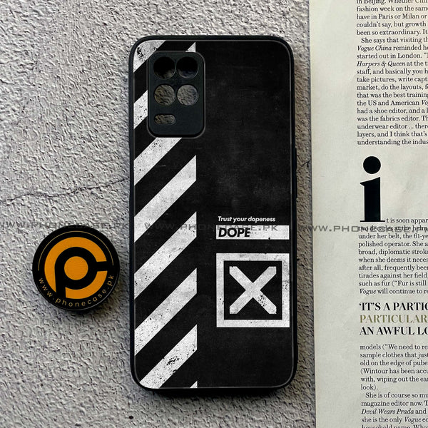 Realme Narzo 30 5G - Trust Your Dopeness -  Premium Printed Metal soft Bumper shock Proof Case