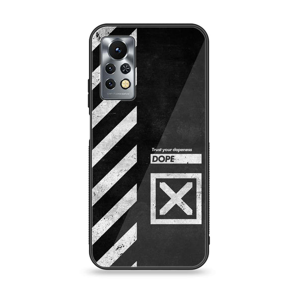 Infinix Note 11s - Trust Your Dopeness - Premium Metal Printed soft Bumper Shock Proof Case CS-12953
