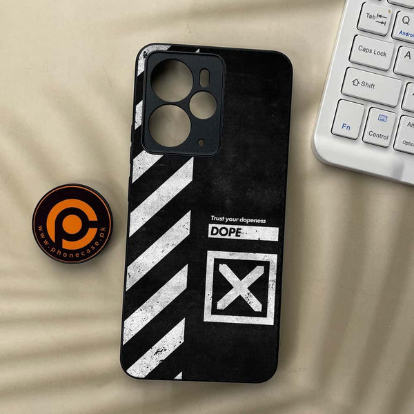 Realme 14T 5G - Trust Your Dopeness - Premium Metal Printed soft Bumper Shock Proof Case