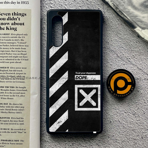 LG G9 - Trust Your Dopeness - Premium Printed Metal soft Bumper shock Proof Case