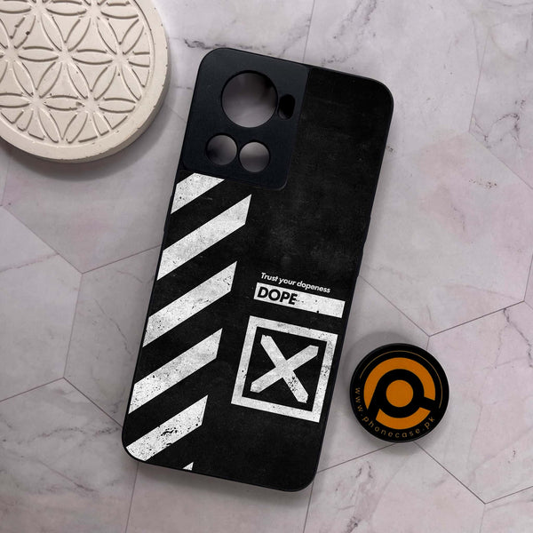 OnePlus 10R - Trust Your Dopeness - Premium Metal Printed soft Bumper shock Proof Case