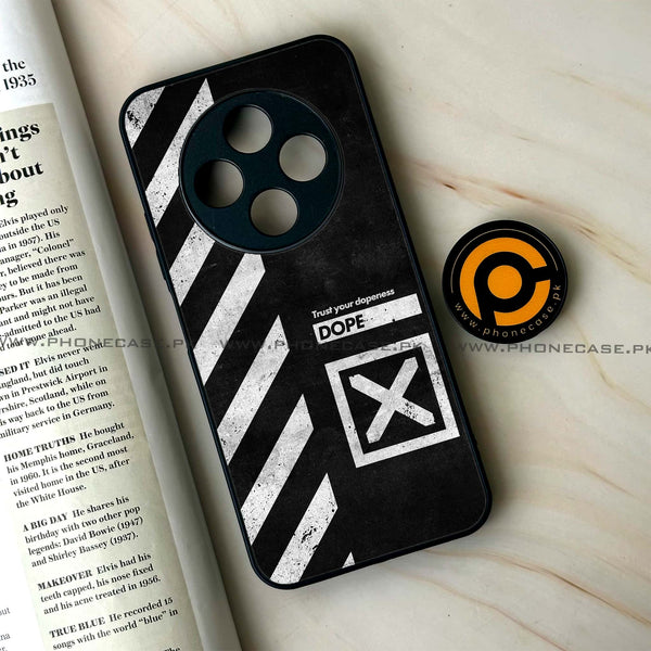 Oppo F27 Pro Plus - Trust Your Dopeness - Premium Metal Printed soft Bumper Shock Proof Case