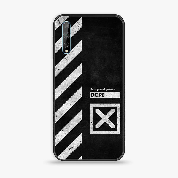 Huawei Y8p - Trust Your Dopeness - Premium Printed Glass soft Bumper Shock Proof Case