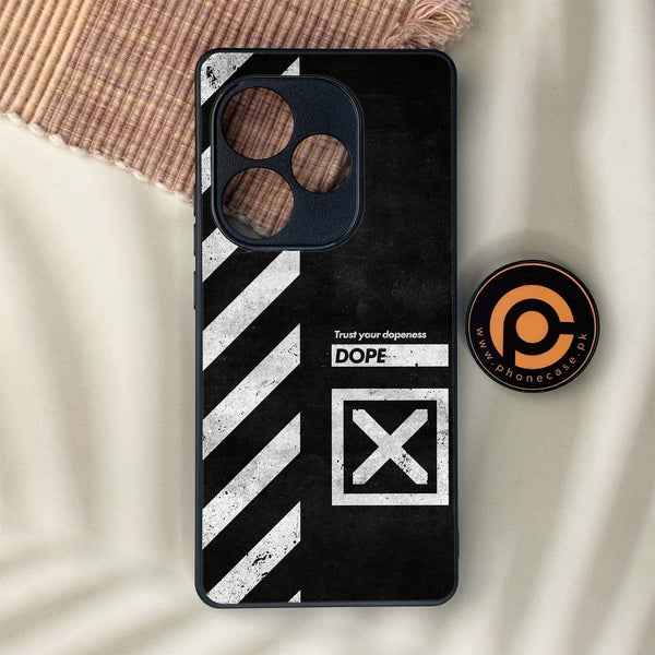 Realme GT 6 - Trust Your Dopeness - Premium Metal Printed soft Bumper shock Proof Case