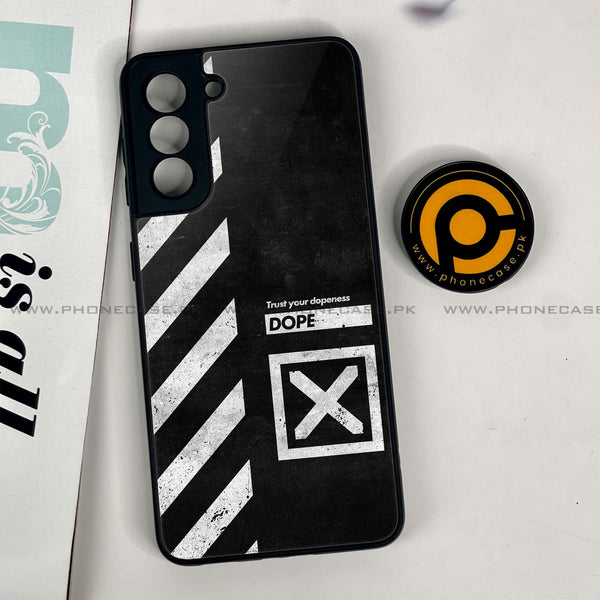 Samsung Galaxy S21 - Trust Your Dopeness - Premium Printed Metal Case CS-46313 CS-47576