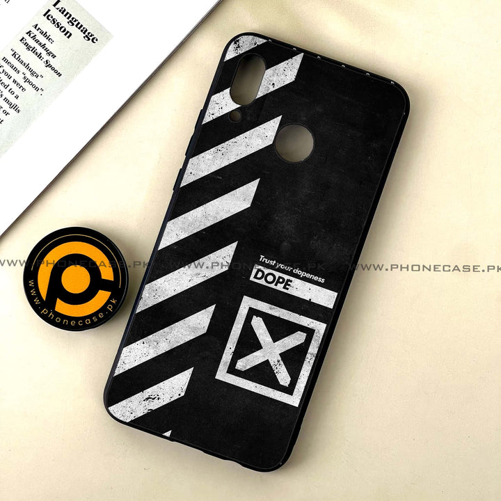 Huawei Nova 3 - Trust Your Dopeness - Premium Printed Glass soft Bumper Shock Proof Case