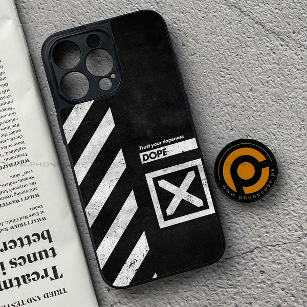 iPhone 15 Pro - Trust Your Dopeness - Premium Metal Printed soft Bumper shock Proof Case