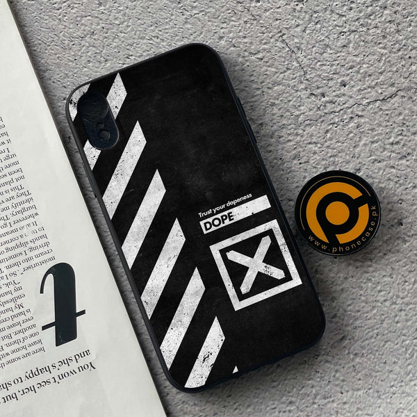 iPhone XR - Trust Your Dopeness - Premium Metal Printed soft Bumper shock Proof Case