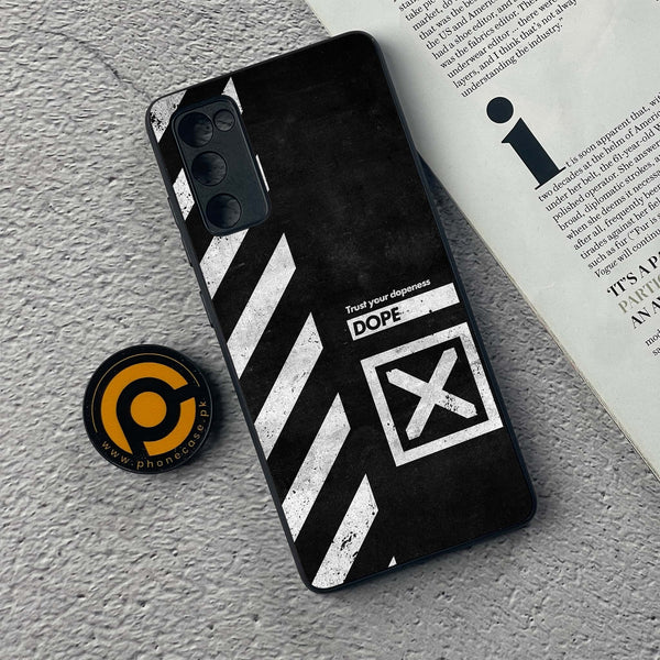Samsung Galaxy S20 FE - Trust Your Dopeness - Premium Printed Glass soft Bumper Shock Proof Case