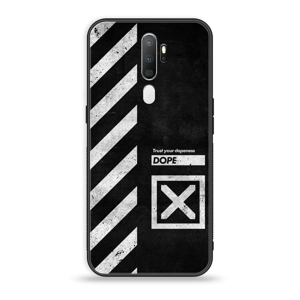 OPPO A5 2020 - Trust Your Dopeness -  Premium Printed Metal soft Bumper shock Proof Case