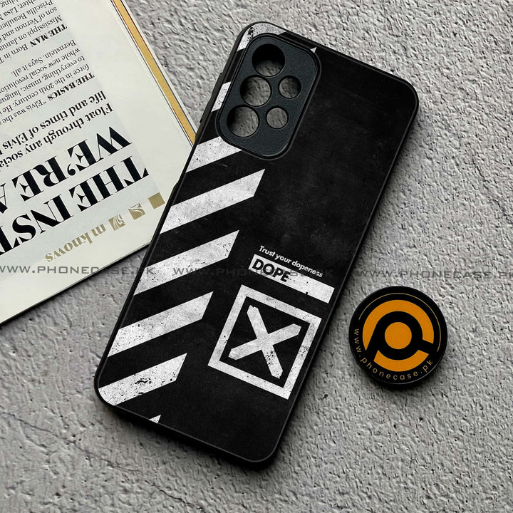 Samsung Galaxy A23 - Trust Your Dopeness - Premium Printed Glass soft Bumper shock Proof Case