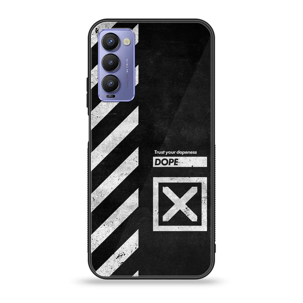 Tecno Camon 18P - Trust Your Dopeness - Premium Printed Glass soft Bumper shock Proof Case