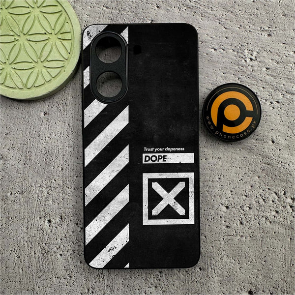 Xiaomi Poco X7 Pro 5G - Trust Your Dopeness -  Premium Printed Metal soft Bumper shock Proof Case