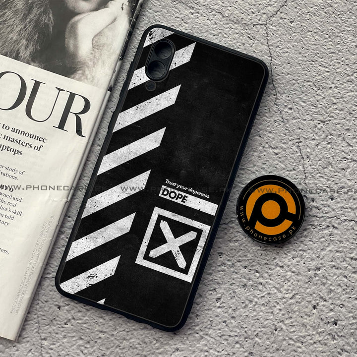 Samsung Galaxy A02 - Trust Your Dopeness - Premium Printed Metal Case
