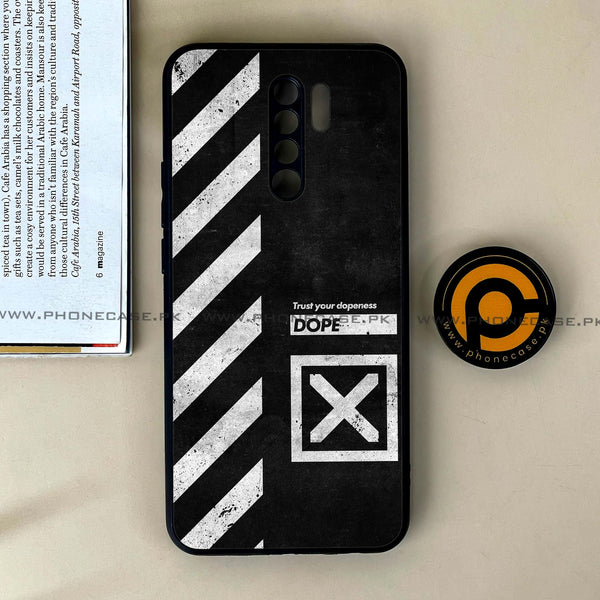 Xiaomi Redmi 9 - Trust Your Dopeness - Premium Printed Glass soft Bumper Shock Proof Case