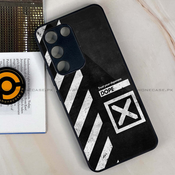 Vivo Y200e - Trust Your Dopeness -  Premium Printed Metal soft Bumper shock Proof Case