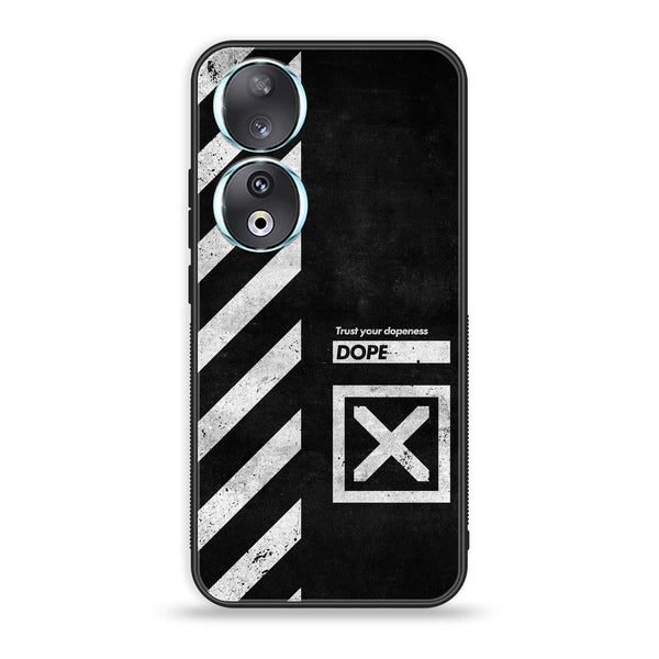 Huawei Honor 90 - Trust Your Dopeness - Premium Printed Glass soft Bumper Shock Proof Case