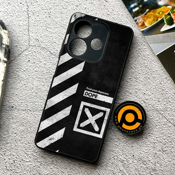 Oppo A5 Pro  - Trust Your Dopeness -  Premium Printed Metal soft Bumper shock Proof Case