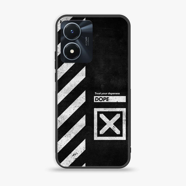 Vivo Y02s - Trust Your Dopeness -  Premium Printed Metal soft Bumper shock Proof Case