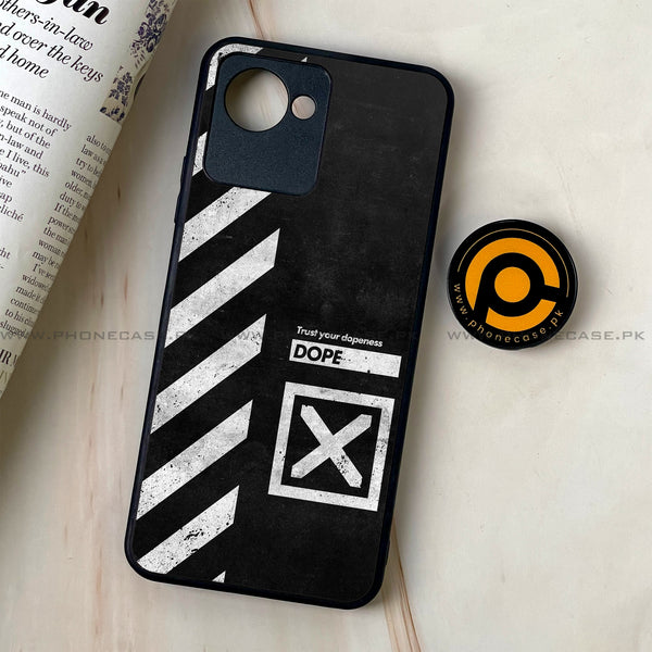 Realme C30 - Trust Your Dopeness - Premium Printed Glass soft Bumper Shock Proof Case