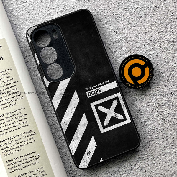 Vivo Y19s Pro - Trust Your Dopeness - Premium Metal Printed soft Bumper shock Proof Case