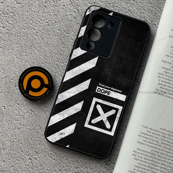 Infinix Note 12 G96 - Trust Your Dopeness - Premium Printed Glass soft Bumper Shock Proof Case CS-47438