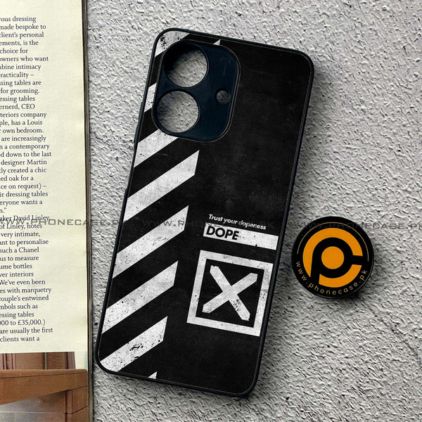 Realme Note 60 - Trust Your Dopeness - Premium Printed Metal Soft Case CS-38244 CS-39556