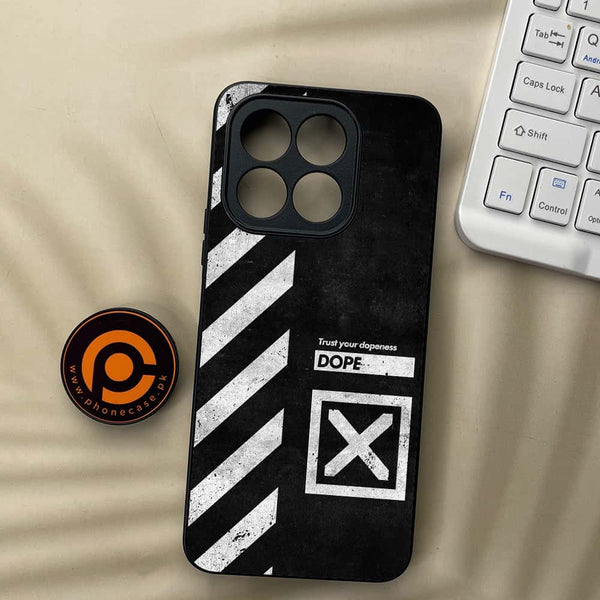 Honor X5b Plus - Trust Your Dopeness - Premium Metal Printed soft Bumper shock Proof Case