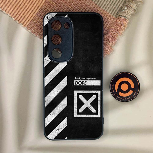 Tecno Spark 40 Pro Plus - Trust Your Dopeness - Premium Metal Printed soft Bumper shock Proof Case