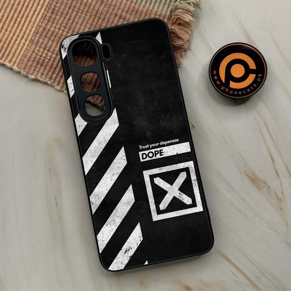 Vivo Y400 - Trust Your Dopeness - Premium Metal Printed soft Bumper shock Proof Case
