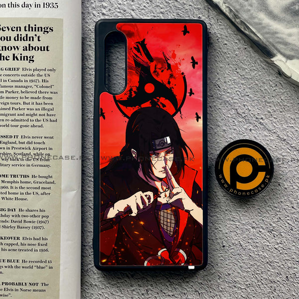 LG G9 - Uchiha Itachi - Premium Printed Metal soft Bumper shock Proof Case