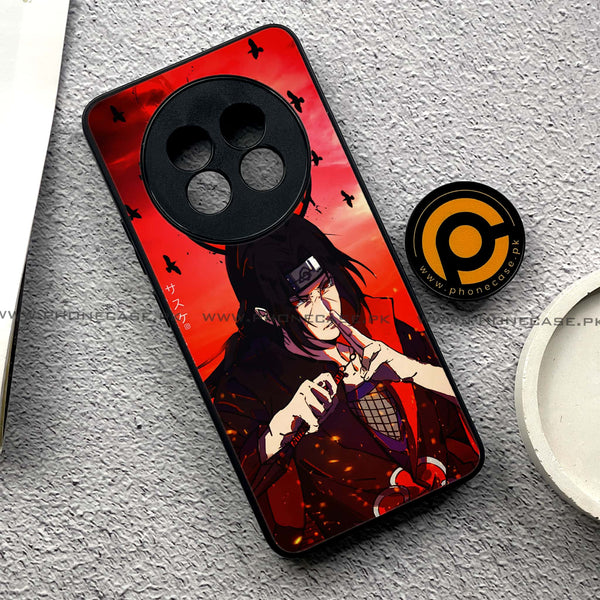 Realme 13 Plus -  Uchiha Itachi - Premium Printed Metal soft Bumper shock Proof Case CS-39235