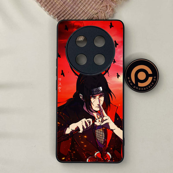 Honor X9c 5G - Uchiha Itachi - Premium Metal Printed soft Bumper shock Proof Case