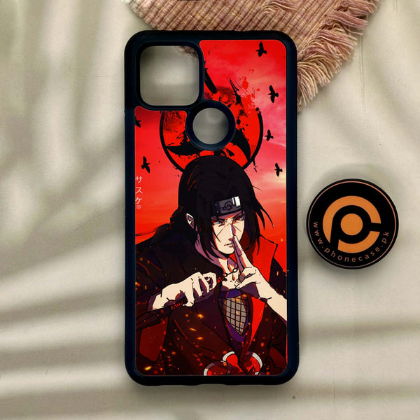 Google Pixel 4a 5G - Uchiha Itachi - Premium Metal Printed Soft Bumper Shock Proof Case