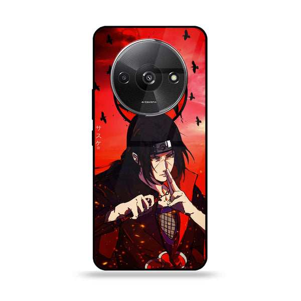 Xiaomi Redmi A3 - Uchiha Itachi -  Premium Printed Metal soft Bumper shock Proof Case