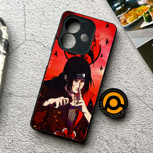 iPhone 16 Pro - Uchiha Itachi - Premium Metal Printed soft Bumper shock Proof Case
