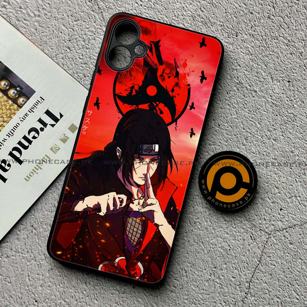 Samsung Galaxy A05 - Uchiha Itachi - Premium Metal Printed soft Bumper shock Proof Case