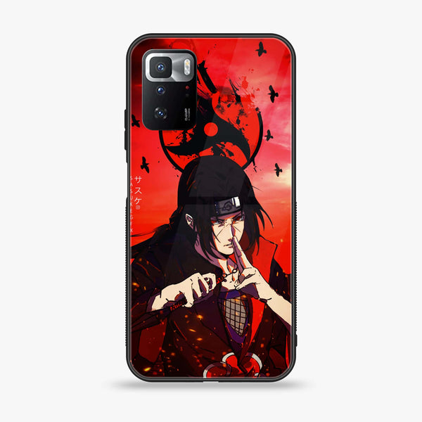 Xiaomi POCO X3 GT - Uchiha Itachi -  Premium Printed Metal soft Bumper shock Proof Case