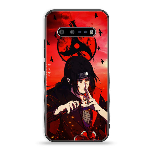 LG V60 - Uchiha Itachi - Premium Printed Glass soft Bumper Shock Proof Case