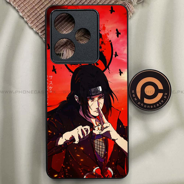 Realme GT 7 - Uchiha Itachi - Premium Metal Printed soft Bumper shock Proof Case