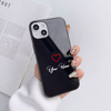 Black With Red Heart