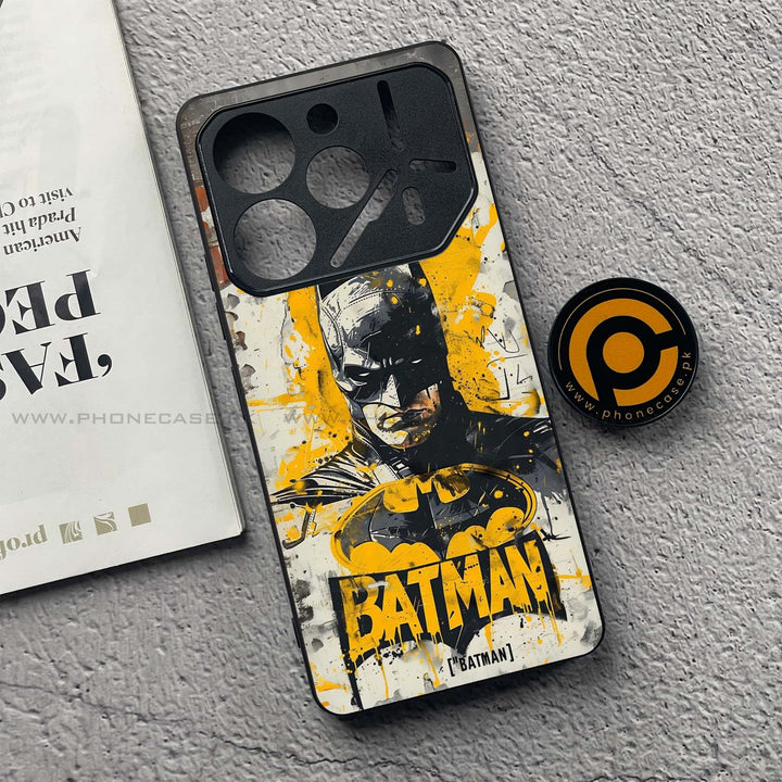 Tecno Pova 6 - Urban Knight - Premium Metal  Printed soft Bumper shock Proof Case